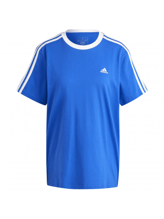 Dámske tričko adidas Essentials 3-stripes Tee modré IY1701